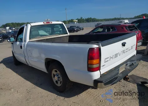 2002 Chevrolet Silverado 1500 из США, поврежденный, VIN 1GCEC14T62Z116549